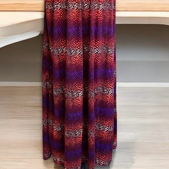 Gorgeous strapless maxi dress Fire Los Angeles size M - Picture 6 of 16